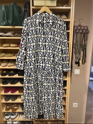 Vestido Zara estampado