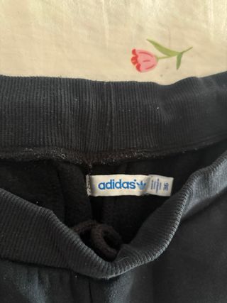 Chándal Adidas Negro y Rosa