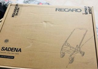 Silla bebé paseo + Capazo marca RECARO