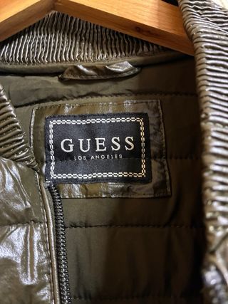 Chaqueta Guess Verde Militar Mujer