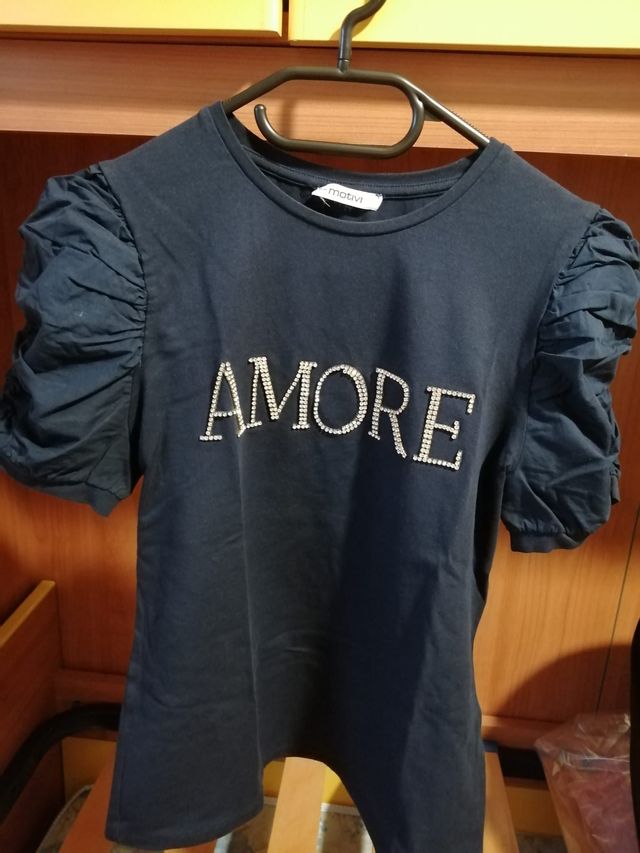 Lotto 3 magliette in cotone taglia S