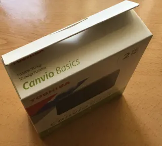 Disco duro portátil Toshiba 2TB Canvio Basics