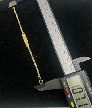 Esclava Oro 18k Bismarck 1.14gr 11cm
