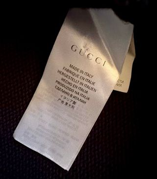 Maglione Gucci Uomo Made in Italy blu scuro