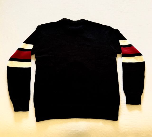 Maglione Gucci Uomo Made in Italy blu scuro