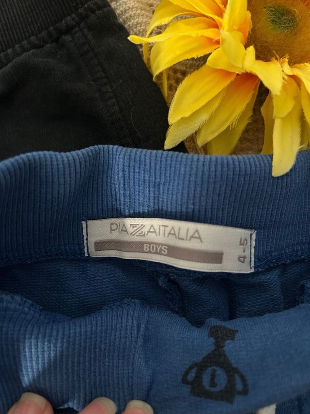 Lotto 3 pantaloni tuta bambino