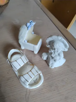 Set Oggettistica Culla, Sandalo ,Bambina