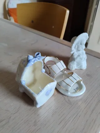 Set Oggettistica Culla, Sandalo ,Bambina