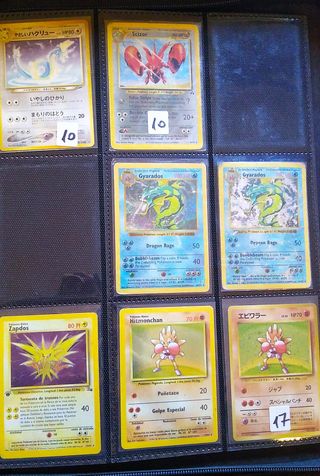 Cartas Pokémon Originales Antiguas