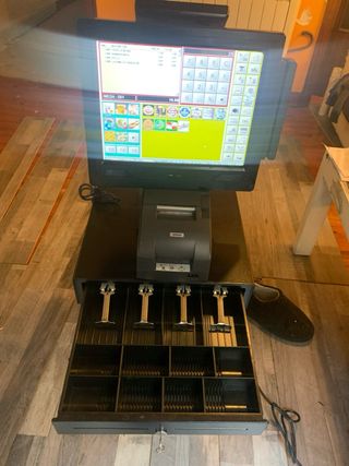 TPV Táctil + Cajón Portamonedas + Impresora Epson