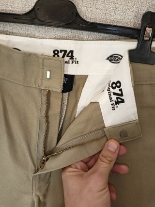 Pantaloni Dickies 874 Beige Original Fit tg. 31