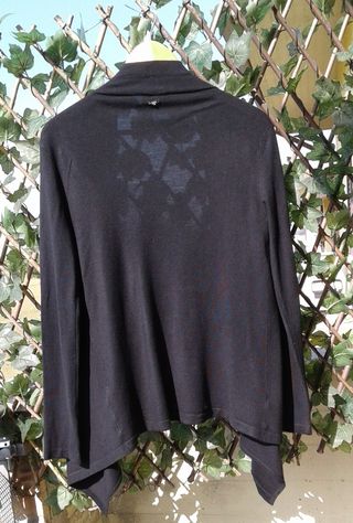 Cardigan lungo Oltre nero taglia M