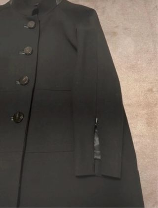 Abrigo Massimo Dutti Negro