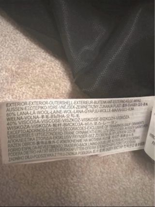 Abrigo Massimo Dutti Negro