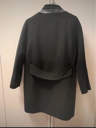 Abrigo Massimo Dutti Negro