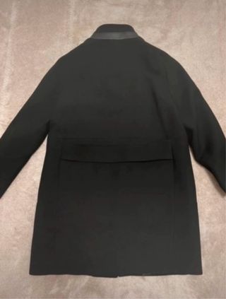 Abrigo Massimo Dutti Negro
