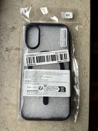 Cover iPhone 16 Plus Viola Profondo