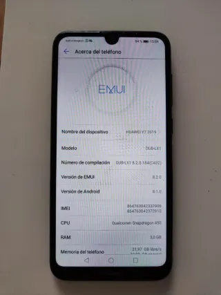 Huawei Y7 2019 Nero