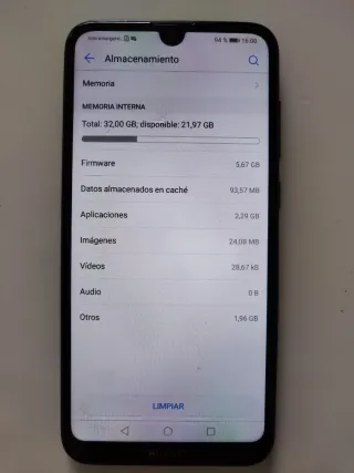 Huawei Y7 2019 Nero