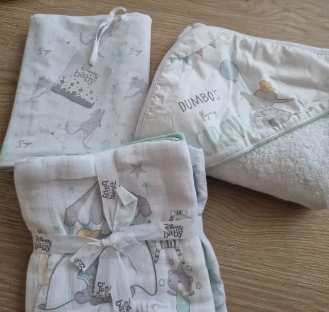 Lote  Bebé Recién Nacido Disney Dumbo