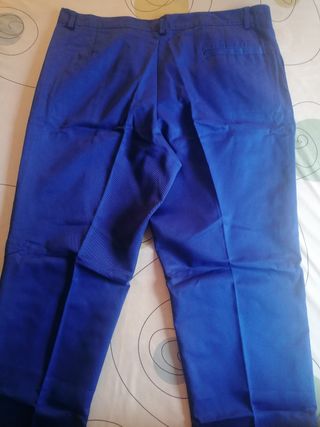 Pantalón de trabajo azul