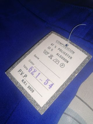 Pantalón de trabajo azul