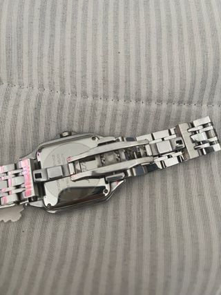 Reloj Cartier Santos 39-42mm Negro/Plata