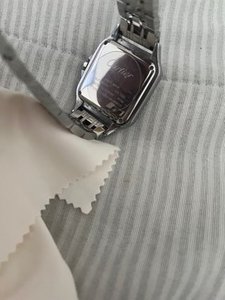 Reloj Cartier Santos 39-42mm Negro/Plata