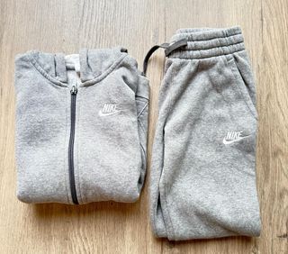 Chándal Nike Fleece Cremallera Gris