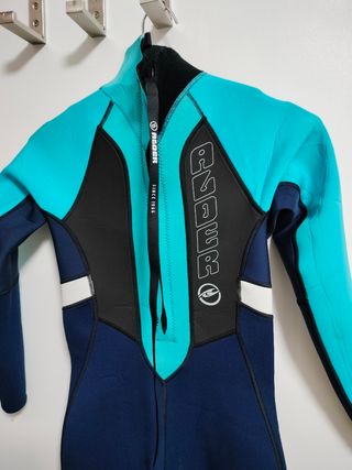 Traje neopreno Alder mujer azul y turquesa