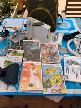 Nintendo Wii + Juegos y Accesorios