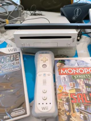 Nintendo Wii + Juegos y Accesorios