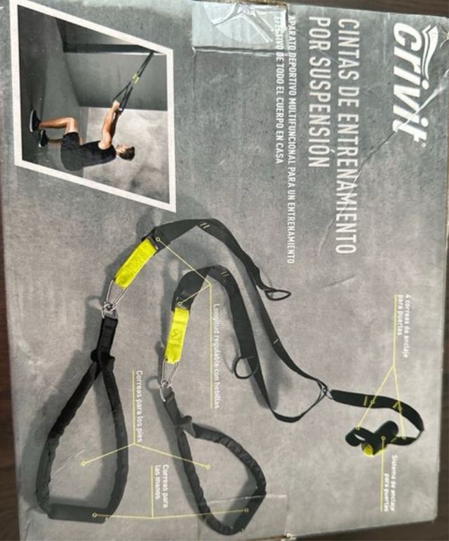 Cintas de entrenamiento suspensión Crivit