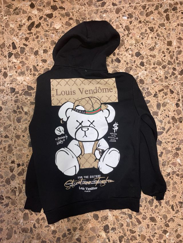 Sudadera Louis Vendôme Oso Negro Talla Única