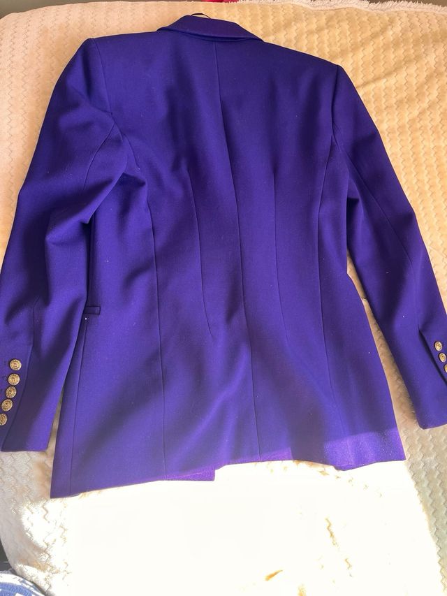 blazer Zara morada