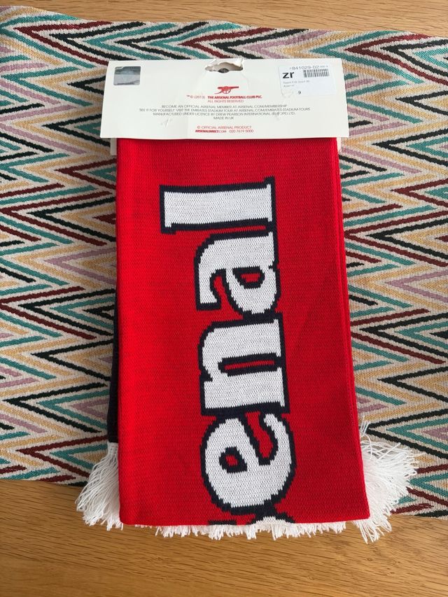 Bufanda oficial Arsenal FC