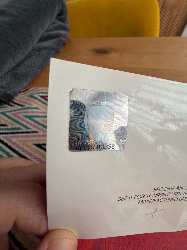 Bufanda oficial Arsenal FC