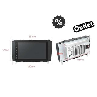 ÇO RADIO GPS ANDROID 12 MERCEDES W639 03-06 W