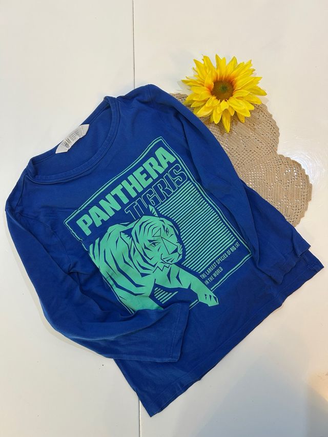 Maglietta H&M Tigre Pantera Tigris Bambino