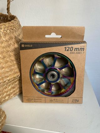 Rueda Oxelo 120mm 88A-ABEC 7 Patinete