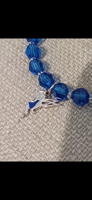 Pulsera Cristales Azules Swarovski