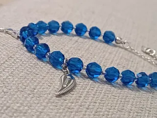 Pulsera Cristales Azules Swarovski