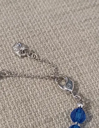 Pulsera Cristales Azules Swarovski