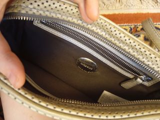 Bolso azul grisaceo Bimba y lola con Cadena