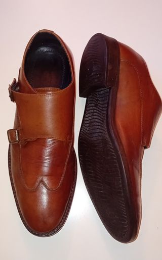Zapatos de vestir marrones para hombre