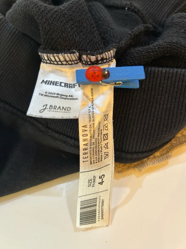 Felpa Minecraft Bambino Terranova