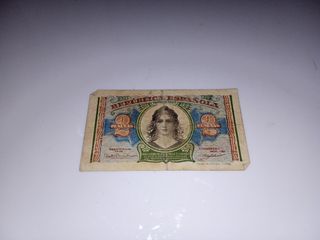 Billete 2 Pesetas España 1938