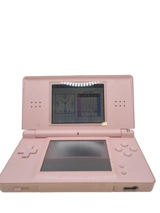 CONSOLA NINTENDO DS LITE ROSA + CARGADOR + FUNDA