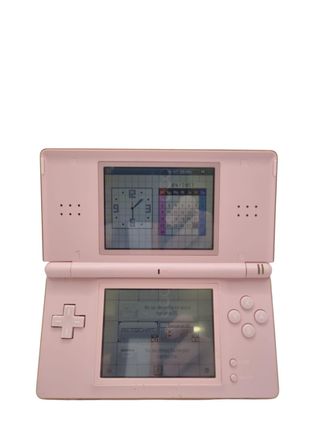 CONSOLA NINTENDO DS LITE ROSA + CARGADOR + FUNDA