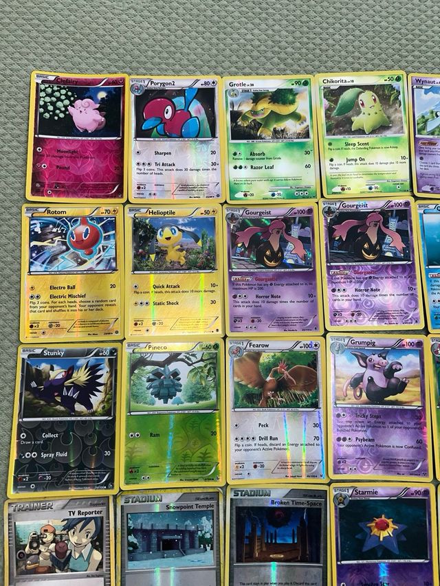 Lotto carte miste pokemon